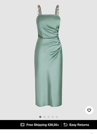 Сукня міді ментолова cider розмір м