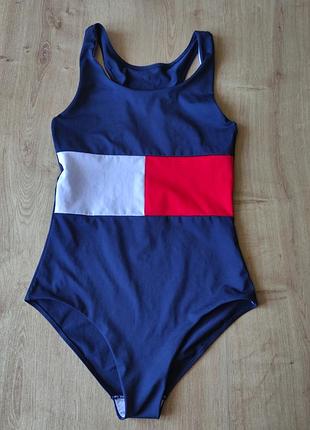 Фирменный детский купальник  tommy hilfiger, 10-12 лет.