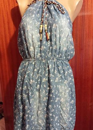 Джинсовое платье смка