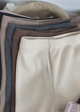 Лосіни для дівчинки в рубчик