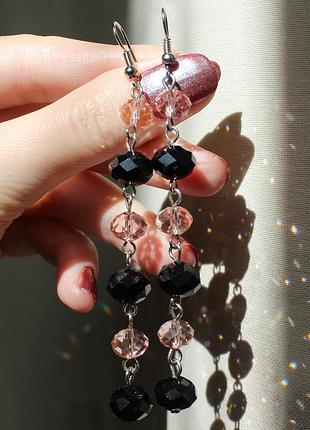 Сережки "сонячний промінчик"