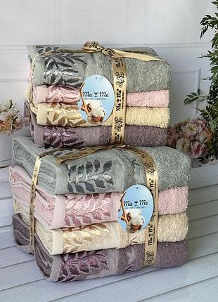 Mame vetka 70х140см., 4 шт/уп. рушники. бавовна. (5198-vtk)