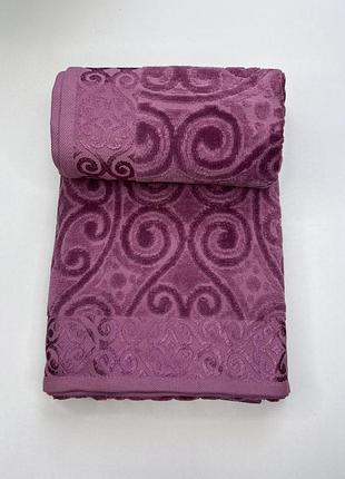 Велюр / махра. набор 70-140 и 50-90см. полотенца турция pupilla hanzade 1