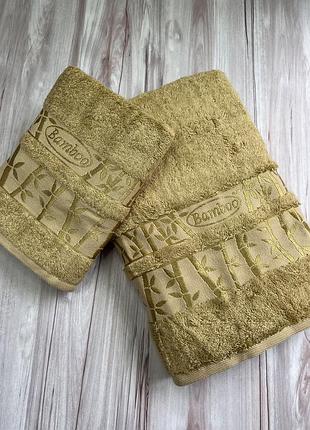 Бамбукові рушники баня + обличчя. 100% бамбука. щільні та товсті. туреччина pupillaю колір зелений блідий