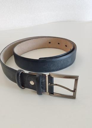 Шкіряний чорний ремінь