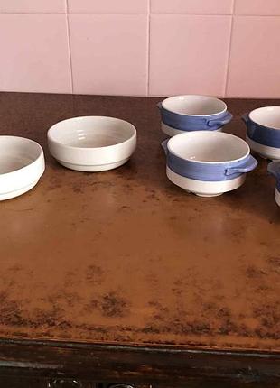 Набор royal porcelaine тарелка пиала салатник креманка розетка