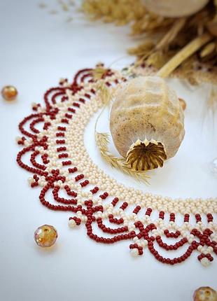 Сучасна силянка з бісеру