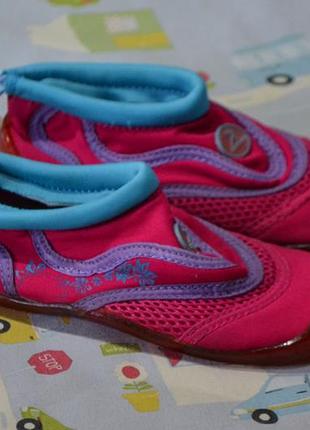 Аквашузы кораллки на девочку для пляжа бассейна sportskin 30 размер стелька 19 см