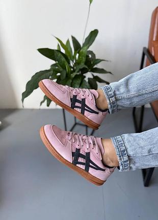Женские кроссовки asics x hay skyhand pink