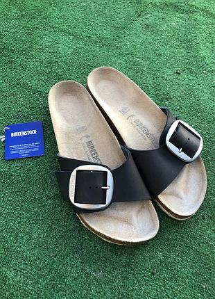 Birkenstock madrid шльопанці шкіра оригінал 41р(26,5 см )