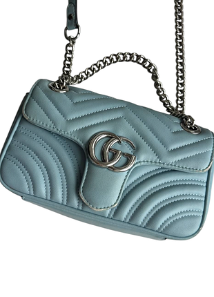 Gucci, blue bag