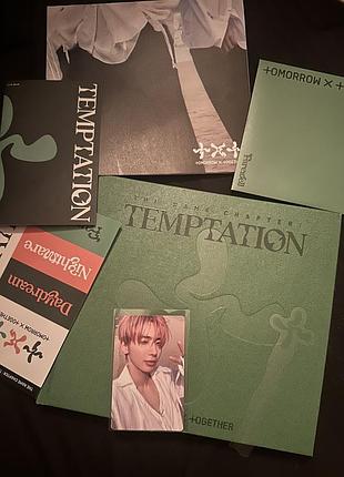 Kpop album txt tempation farewell