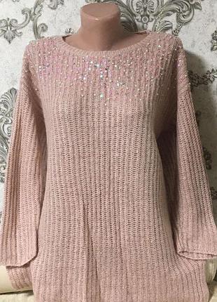 Длинный свитер