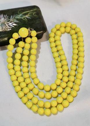 Намисто🌹 чеські, скло чеське.