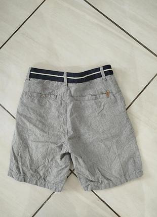 Шорти лляні zara 3