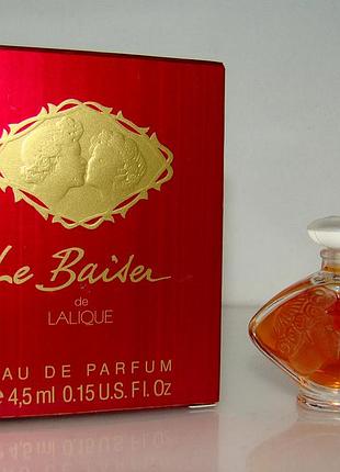 Миниатюра lalique le baiser. оригинал. винтаж.