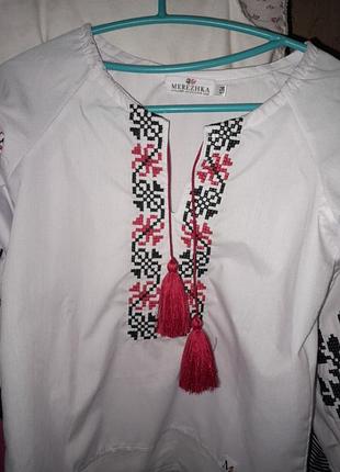 Украинская вышиванка для девочки