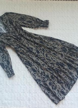 Платье длинное на запах