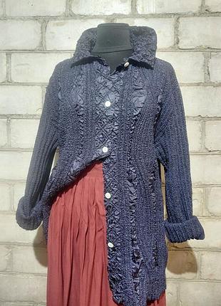 Стильна сорочка фактура тканина об'ємна фактура