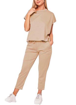 Бежевий костюм 😍