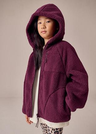 Борг кофта флисовая флисовая флиска 3-16 лет next💞