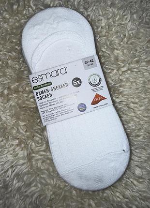 Набір коротких жіночих шкарпеток-слідів