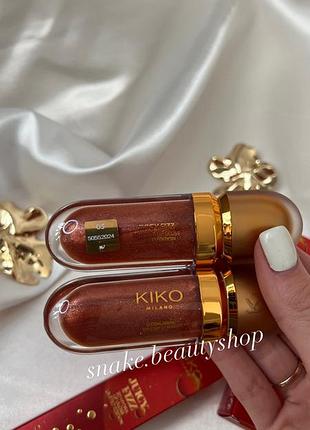 Блиск для губ juicy fizz 3d hydra limited edition kiko milano   03 cola crush блиск для губ кіко мілано