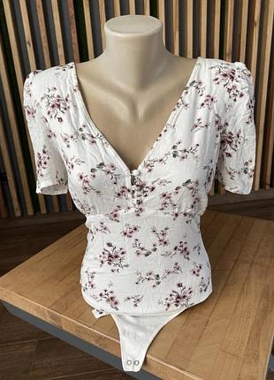 Abercrombie&fitch боді, топ у корсетному стилі на бавовняній підкладці, ззаду на резинці