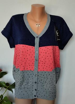 Кофта джемпер безрукавка