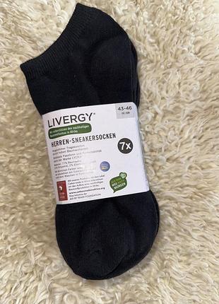 Набір чорних чоловічих коротких шкарпеток