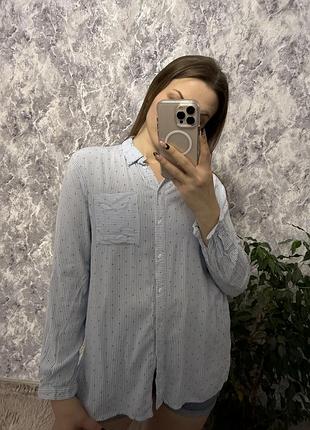 Сорочка оверсайз сорочка з віскози f&f