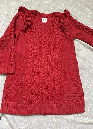 Стильна червона сукня gap