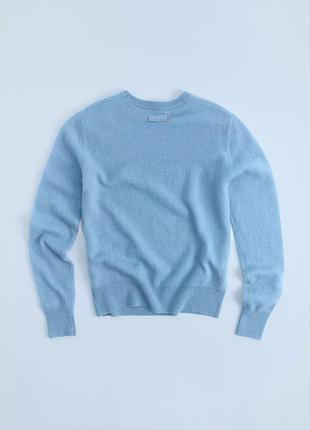 Трикотажный свитер из 100% шерсти