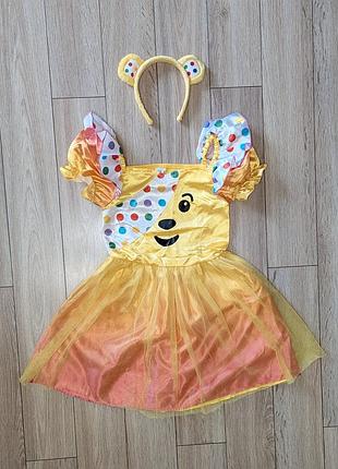 Карнавальный костюм платья мишка george