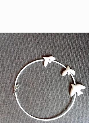 Чокер з трьома горлицями