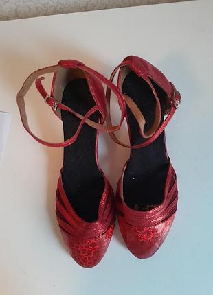 Туфлі для танців 25см танцювальні туфлі