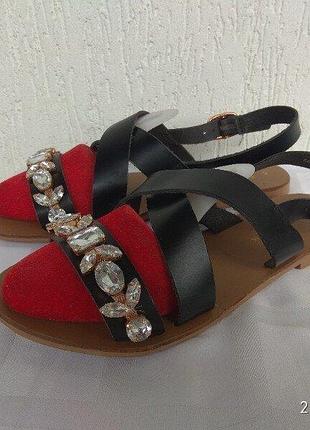 Босоножки кожанние new look р.38