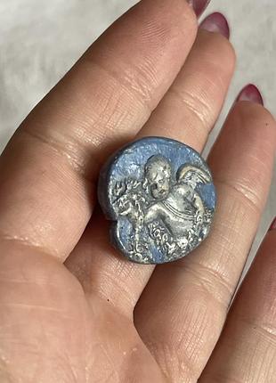 Брошка ангел вінтаж