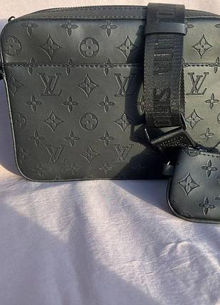 Мужская сумка, эко-кожа, туречица