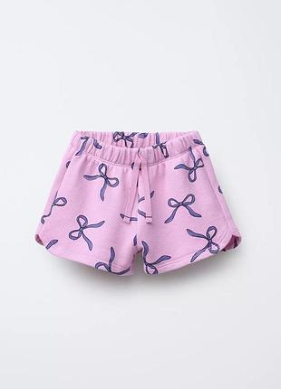 Нові шорти zara, розмір 3/4 роки (104см)