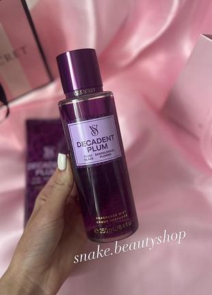 Парфумований спрей decadent plum victoria’s secret оригінал вікторія сікрет спрей для тіла vs