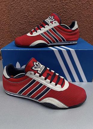 Оригінальні чоловічі кросівки adidas vintage 42 розмір 27 см червоного кольору 🔥