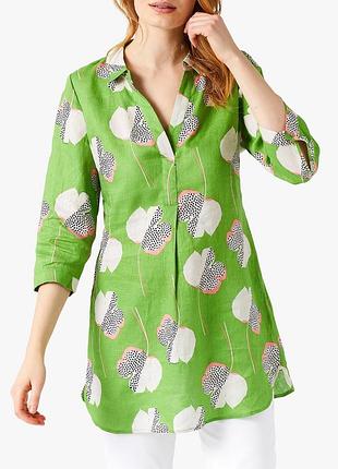 Оригінальна брендова лляна туніка рубашка