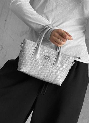 Женская сумка серый