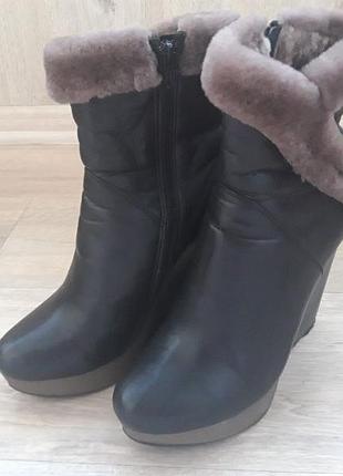 Сапожки женские на мехе