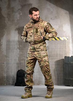 Демісезонний тактичний костюм софтшел tanjent мультикам пп7869(34 - 02)