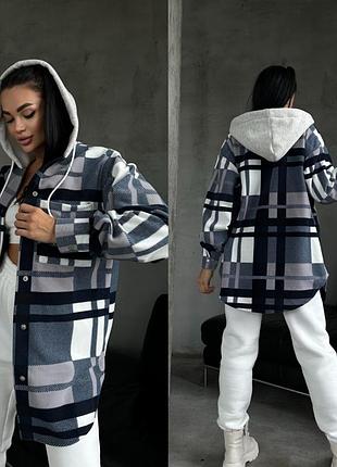 Женская флисовая рубашка(42-52)