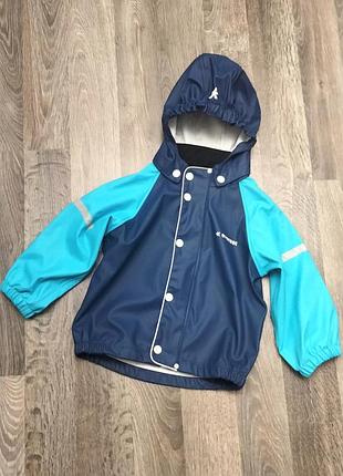 Детская демисезонная куртка-ветровка, дождевик, непромокаемая stadium everest на мальчика 86/92