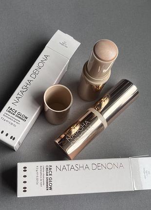 Цвна 🔥🔥🔥natasha denona face glow cream shimmer 01 light/beige clair - хайлайтер в стіку, 9,2 г