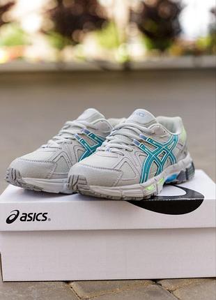 Кроссовки asics gel - kahana 8 •gray blue